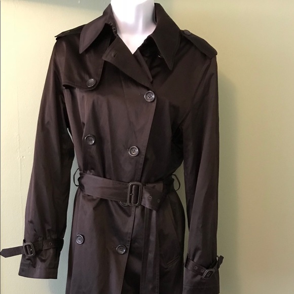 Dana Buchman Jackets & Blazers - Dana Buchman Brown Overcoat